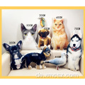 Home benutzerdefinierte Hund Katze Haustier Form Kissenbezug